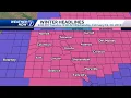 Updating the snow forecast Tuesday night into Wednesday