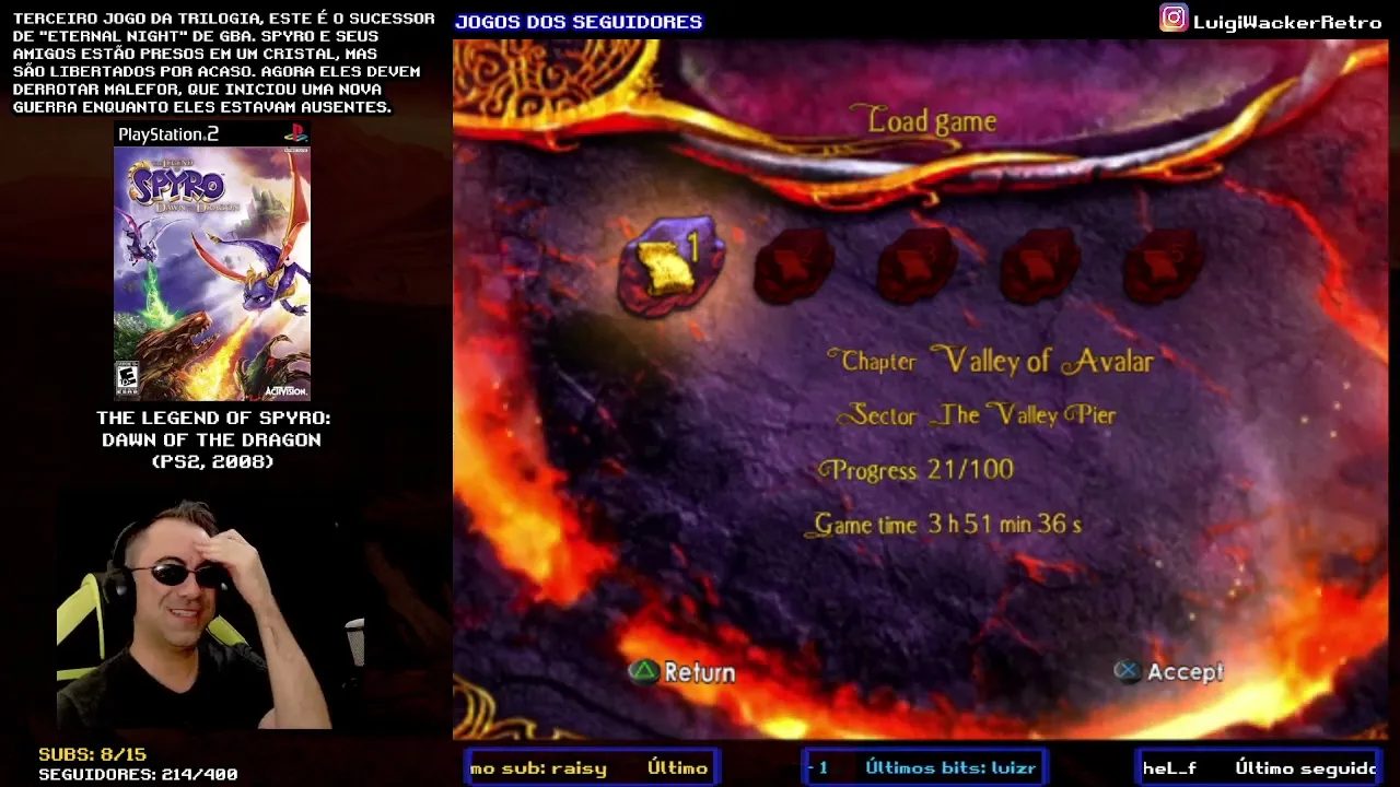 The Legend of Spyro: Dawn of the Dragon (PS2) - 3° Dia (Jogos dos Seguidores)