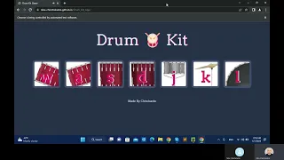 Drum Kit with Javascript