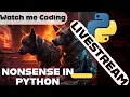 short coding session in Python Type in the chat what i should cover Pandas Numpy Matplotlib