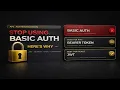 JWT vs Bearer Token vs Basic Auth API Authentication Explained API Authentication in Detail