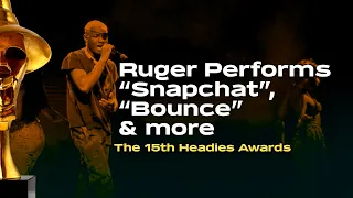 Ruger Performs “Snapchat”, “Bounce” \u0026 more | The 15th Headies Awards