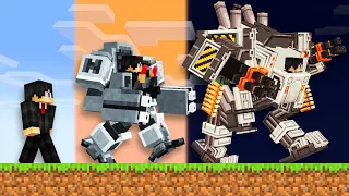minecraft but i become a mech 