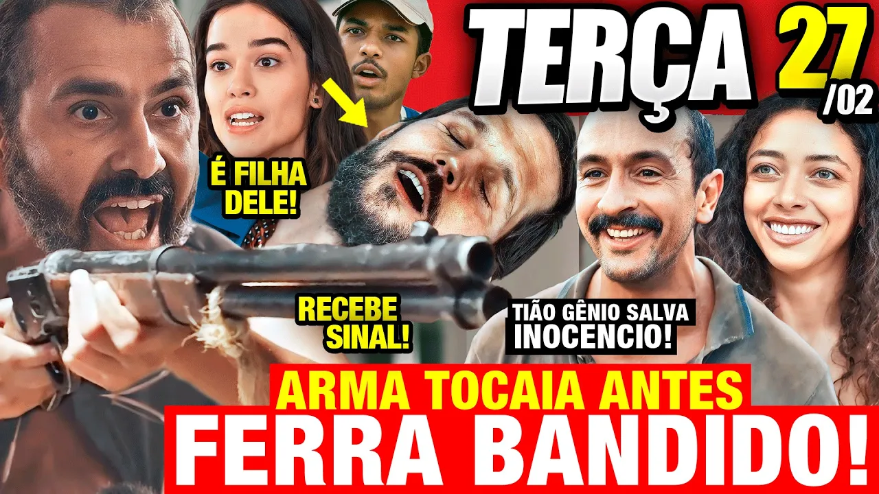 RENASCER - Capítulo de hoje 27/02 TERÇA - Resumo Completo da Novela Renascer Hoje 27/02/24