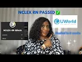 WATCH BEFORE USING UWORLD how I used UWORLD to pass NCLEX