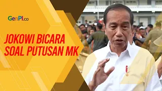 Soal Putusan MK, Jokowi: Tuduhan Kecurangan Kepada Pemerintah Tidak Terbukti