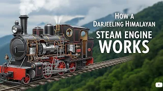 How 100 Year old Steam Engine 🚂 of Darjeling Himalyan Railway Works 
