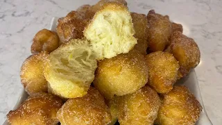 Malasada Bites - Soft and Fluffy