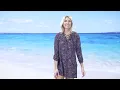Lands End Lace Up Tunic Shirtdress Cover-Up on QVC