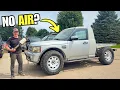 The 35 Tires Clear with NO AIR LR4 Truck Suspension is Complete