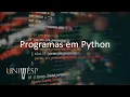 Algoritmos e Programacao de Computadores I - Programas em Python