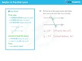 Angles in Parallel Lines - GCSE IGCSE Maths