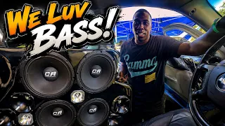 4 Sundown Zv6 15s On 4 Down4Sound JP 43s Had To Get A Demo Of This Tahoe