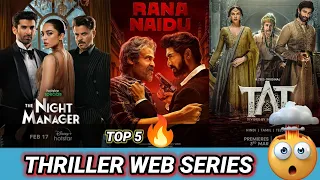 top 5 thriller web series must watch in 2023 netflix amazonprime ott