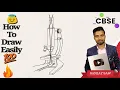How to draw Microscope step by step for beginners