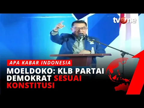 Moeldoko Berpidato, Sebut KLB Partai Demokrat Sesuai Konstitusi Dan Menerima Penunjukan Ketum