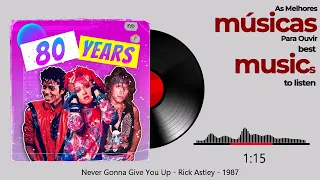 Never Gonna Give You Up -  Rick Astley  - 1987