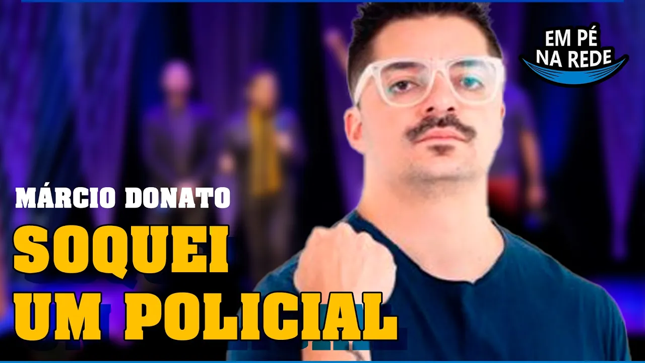 CONFUSÃO COM UM POLICIAL - COMENTANDO HISTÓRIAS #192 com Márcio Donato