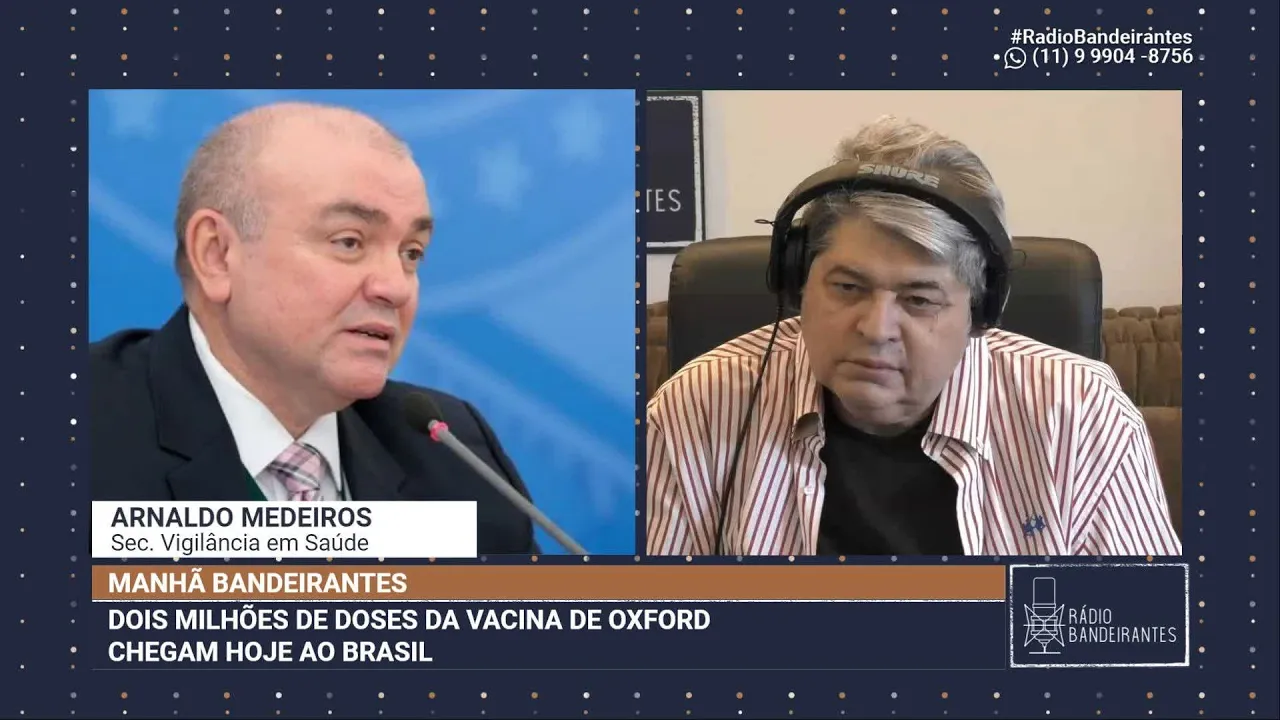 SECRETÁRIO REBATE CRÍTICAS AO MINISTÉRIO DA SAÚDE | MANHÃ BANDEIRANTES