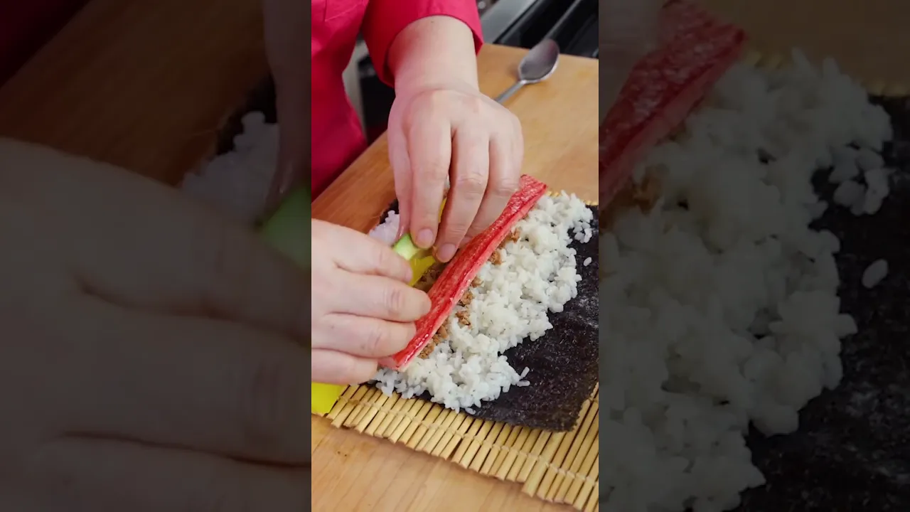 Gimbap (Kimbap) with tuna filling