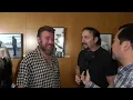 Robb Wells Ricky and JP Tremblay Julian Carpet Interview at Standing on the Shoulders of Kitties