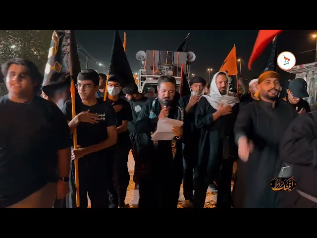 ⁣حملة فدك اليوم الثاني لرحلة العشق الحسيني المسير الى كربلاء المقدسة اتيتك زائرا 1445هـ 2023م