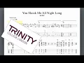 Download Lagu You Shook Me All Night Long Trinity Grade 3 Guitar