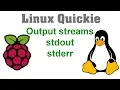 Linux Quickie stdout and stderr streams in the shell permission denied - find