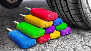 SURPRISE COCA COLA BALLOON VS CAR, Coca Cola Zero, PowerAde, Fanta, Sprite, Fruko and Mentos Diff