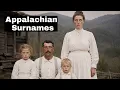 Where In Appalachia Does Your Surname Come From