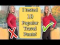 10 Best Travel Pants Tested For Style and Comfort