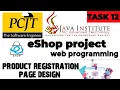 Web Project Task 12 java institute 1st Year e shop javainstituteforadvancedte1415