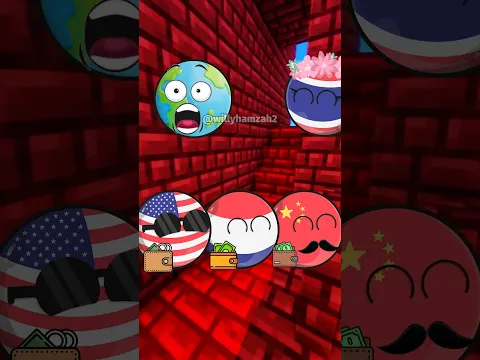Jika Indonesia dan Malaysia Bertukar Wilayah 🌍 #countryballs