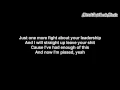 Limp Bizkit - My Way | Lyrics on screen | HD