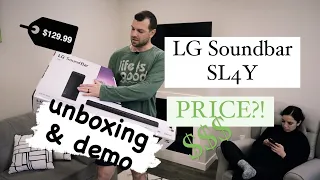 LG SL4Y Soundbar Unboxing Review Settings Honest Review LG Soundbar SL4Y Demo  LG SL4Y Soundbar Unboxing Review Settings Honest Review LG Soundbar SL4Y Demo