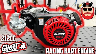 NEW Predator 212cc Ghost Racing Kart Engine - Harbor Freight Ghost Engine