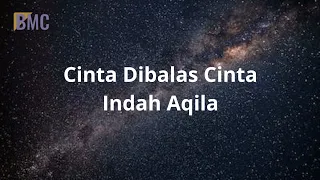 lirik lagu cinta dibalas cinta indah aqila
