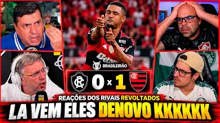 😂 IMPOSSIVEL NÃO RIR! REAÇÕES DOS RIVAIS A REMO 0X1 FLAMENGO NO BRASILEIRÃO!