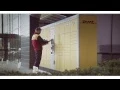 DHL Parcelstation: dag en nacht pakketten ophalen en versturen.