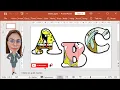 HOW TO MAKE BULLETIN BOARD LETTERS USING MS POWERPOINT Teacher Lee YT