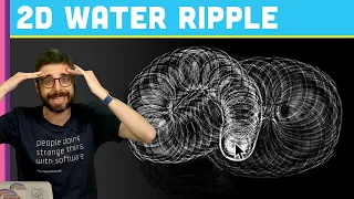Coding Challenge 102 2D Water Ripple