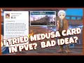 Medusa s Gaze Card Tested in PvE Solo WSA XV with Miner Vest Build