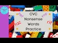 CVC Nonsense Word Practice no music NWF