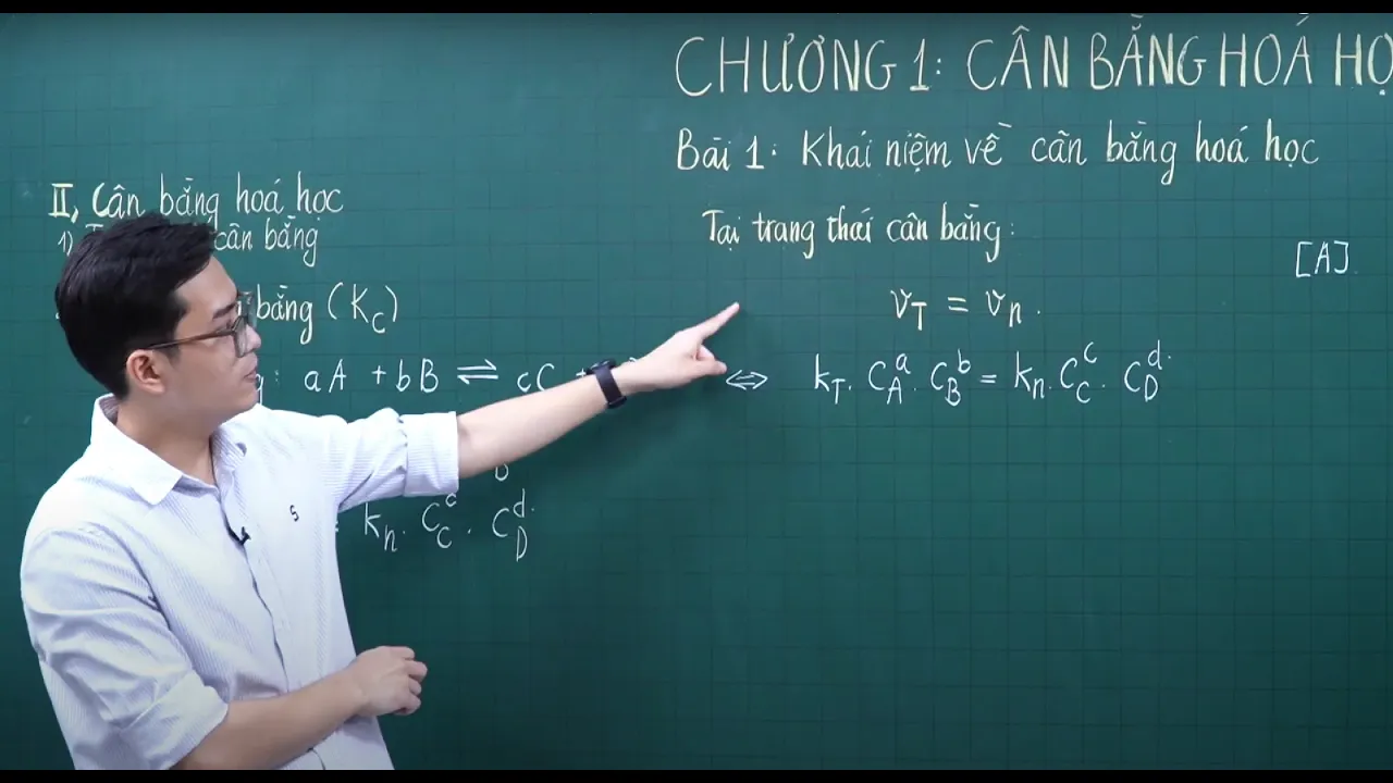 [FULL] - BÀI 1 - KHÁI NIỆM CÂN BẰNG HÓA HỌC (CHƯƠNG TRÌNH MỚI)