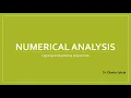 Numerical Analysis Lagrange Interpolating Polynomial