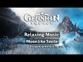 Lagu GENSHIN IMPACT | DragonSpine OST - Moonlike Smile  [ EXTENDED 1HOUR ] - ambiance , relaxing