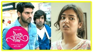 raja rani tamil movie scenes nazriya intro arya falls for nazriya santhanam
