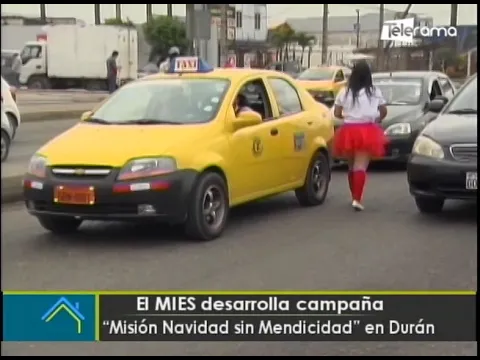 El MIES desarrolla campaña Misión Navidad sin Mendicidad en Durán