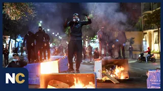 VIOLENCE ERUPTS: Albanian Anti-Government Protests Continue in Tirana | News Central | AM1Z