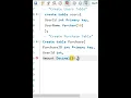 How to create table in sql Workbench Part 2 more learnings do coment